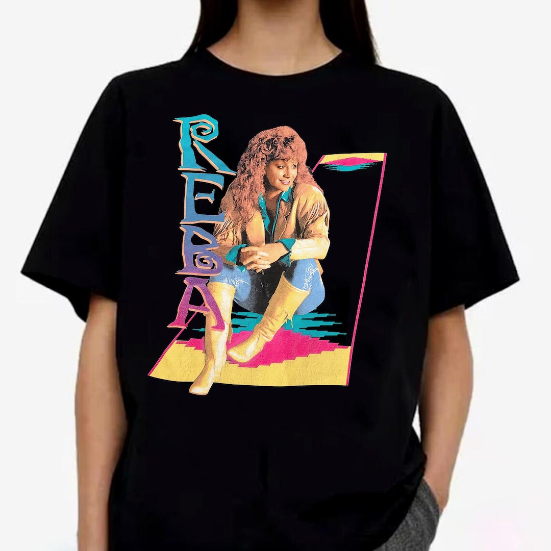 Reba Mcentire Portrait Graphic Shirt - Etsy
