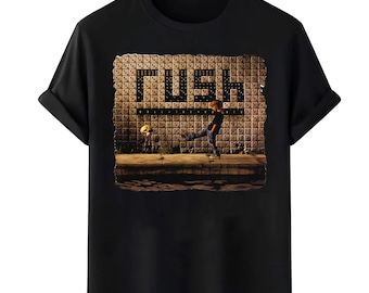 Vintage 1991 Rush Roll the Bones Concert T-shirt - Pushead