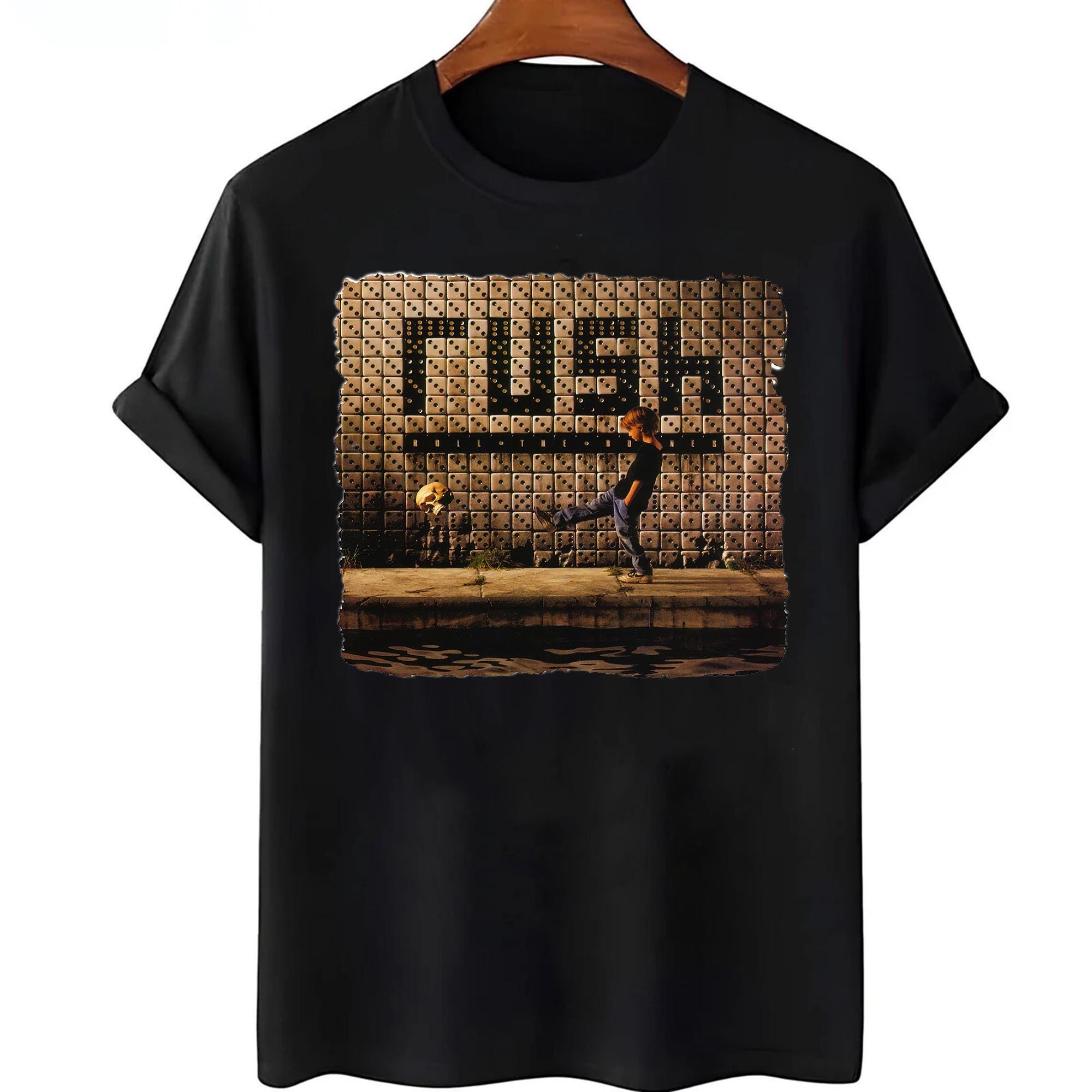 Rush Vintage T Shirt Roll the Bones - Etsy