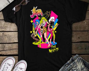 Vintage Jem And The Holograms T-shirt: Unisex Graphic Shirt