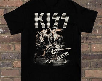 Vintage KISS Sonic Boom Band T-shirt [XL] - Etsy