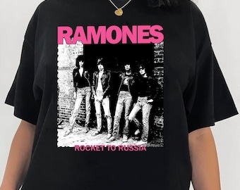 Ramones Retro T-shirt: Unisex Graphic Shirt
