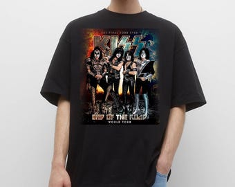 Vintage KISS Sonic Boom Band T-shirt [XL] - Etsy