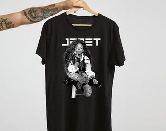 Vintage Janet Jackson World Tour '93-'94 Tech Crew T-shirt - XL - Etsy