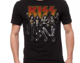 Vintage KISS Sonic Boom Band T-shirt [XL] - Etsy