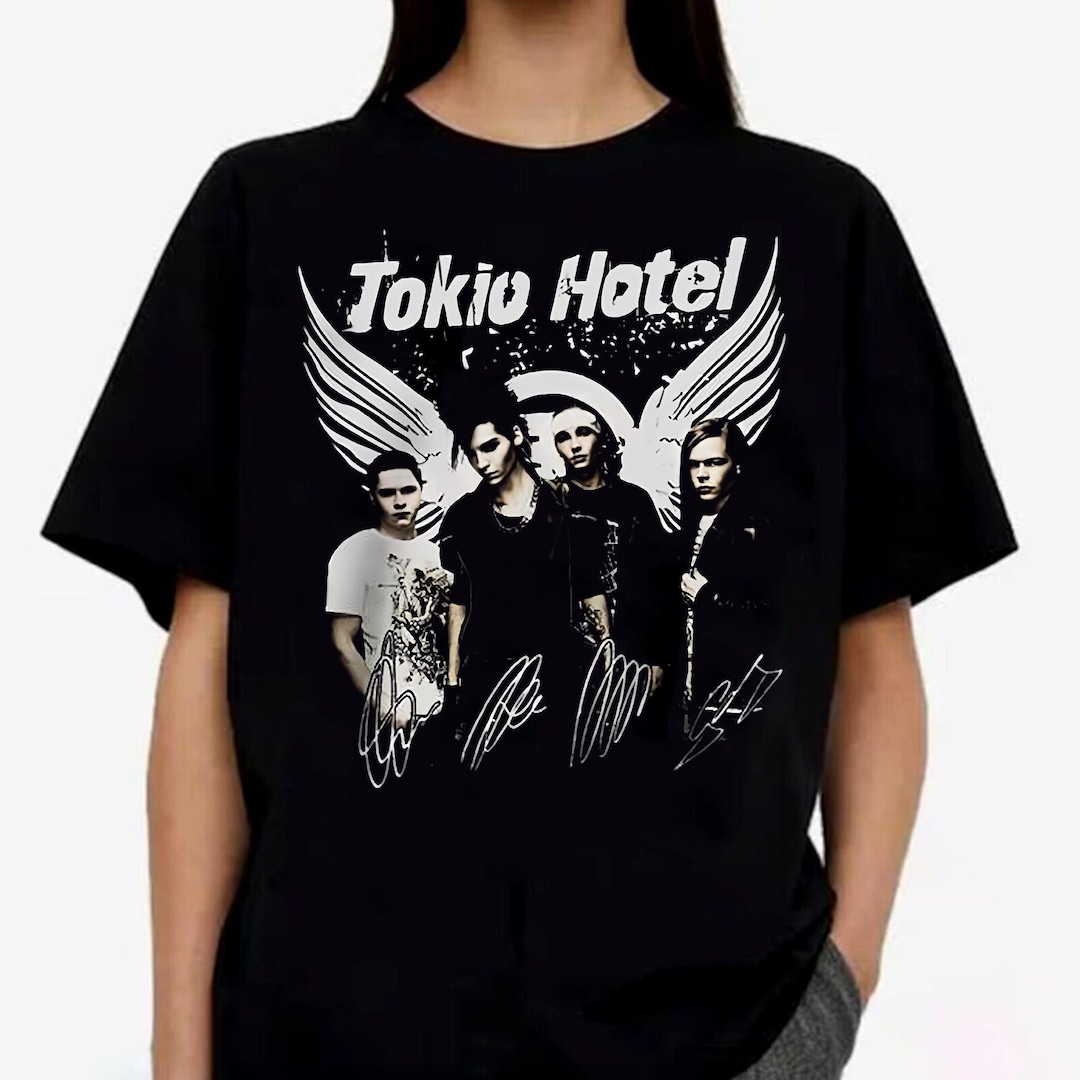 Tokio Hotel Band Signature T-shirt: Unisex Graphic Shirt - Etsy