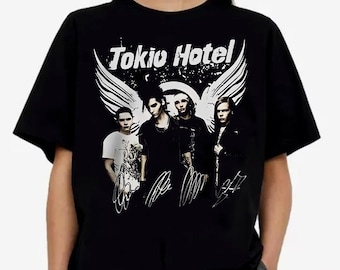 Tokio Hotel Band Signature T-shirt: Unisex Graphic Shirt - Etsy
