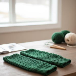 Crochet Leg Warmers Pattern PDF  Cozy Winter Legwarmer Tutorial Beginner-Friendly Digital Crochet Pattern