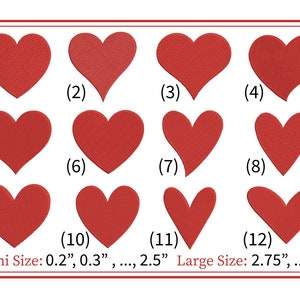Mini Herz Stickdatei Stick