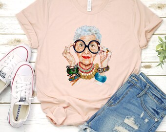 iris apfel t shirt