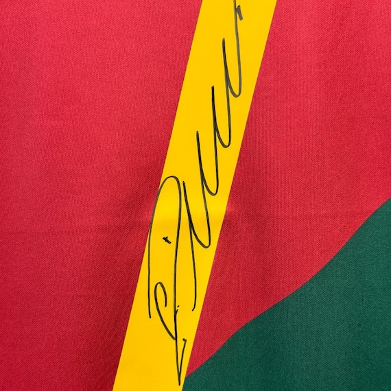 クリスティアーノ・ロナウド直筆サイン入りポルトガル代表サッカー
