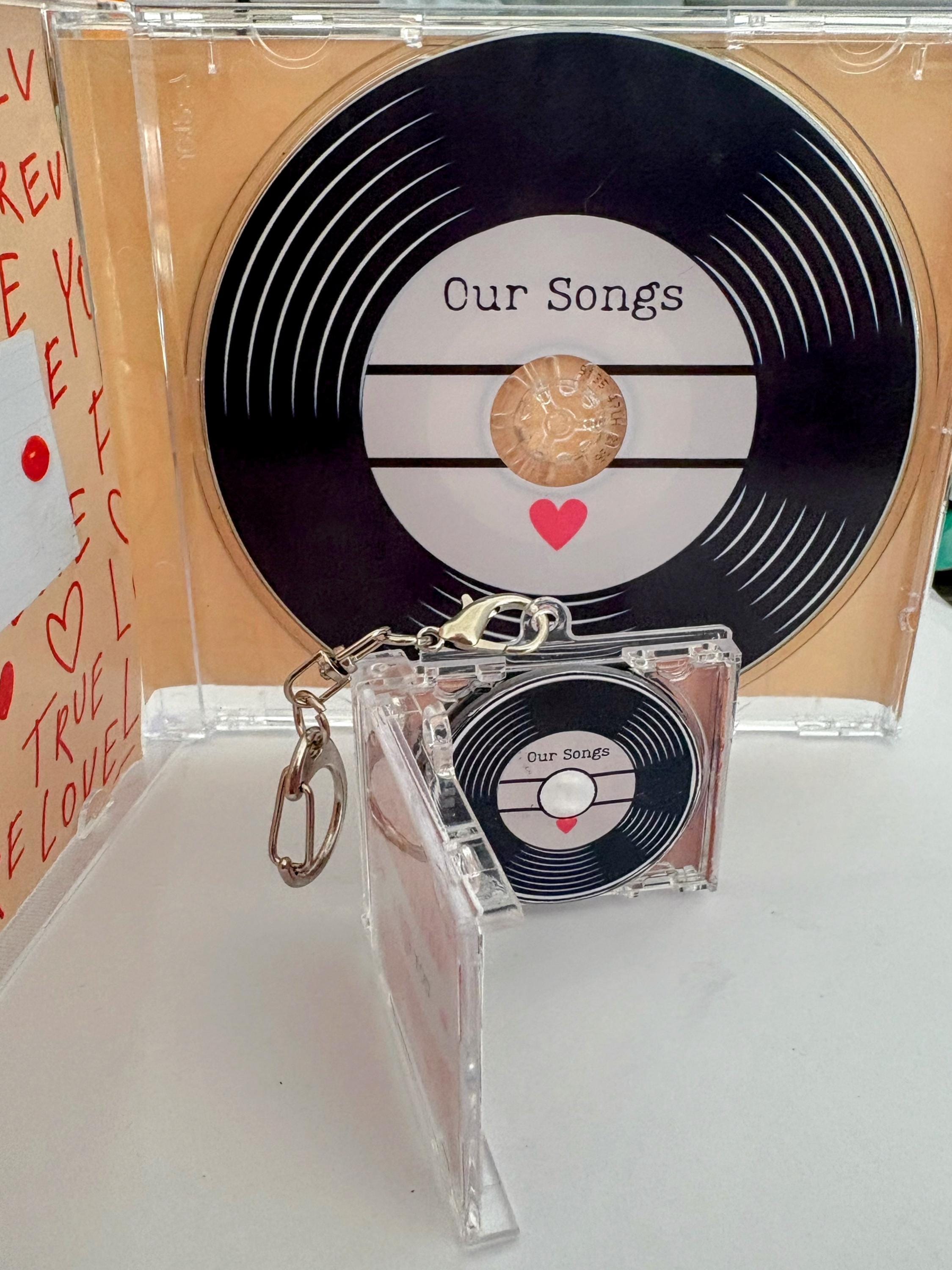 Nfc music album keychain - Etsy 日本, image size:2249x3000