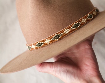 BH-03 handmade beaded hatband