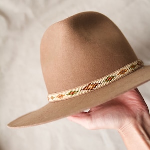 BH-01 handmade beaded hatband