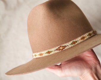 BH-01 handmade beaded hatband