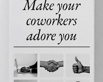 Haz que tus compañeros de trabajo te adoren, paz en el lugar de trabajo, admiración y elogios de tu entorno laboral, consigue un ascenso el mismo día del casting