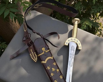 Handmade Perseus Sword Replica: High Carbon Steel, Clash of the Titans Prop