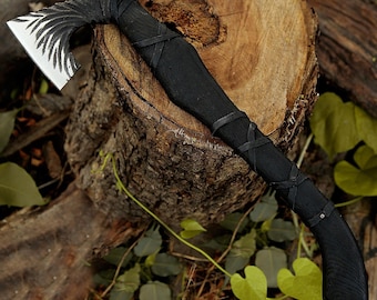 Machado personalizado feito à mão em aço carbono | Presente de Natal personalizado, presente exclusivo para padrinhos, casamento, Dia dos Pais, Dia dos Namorados, machado viking