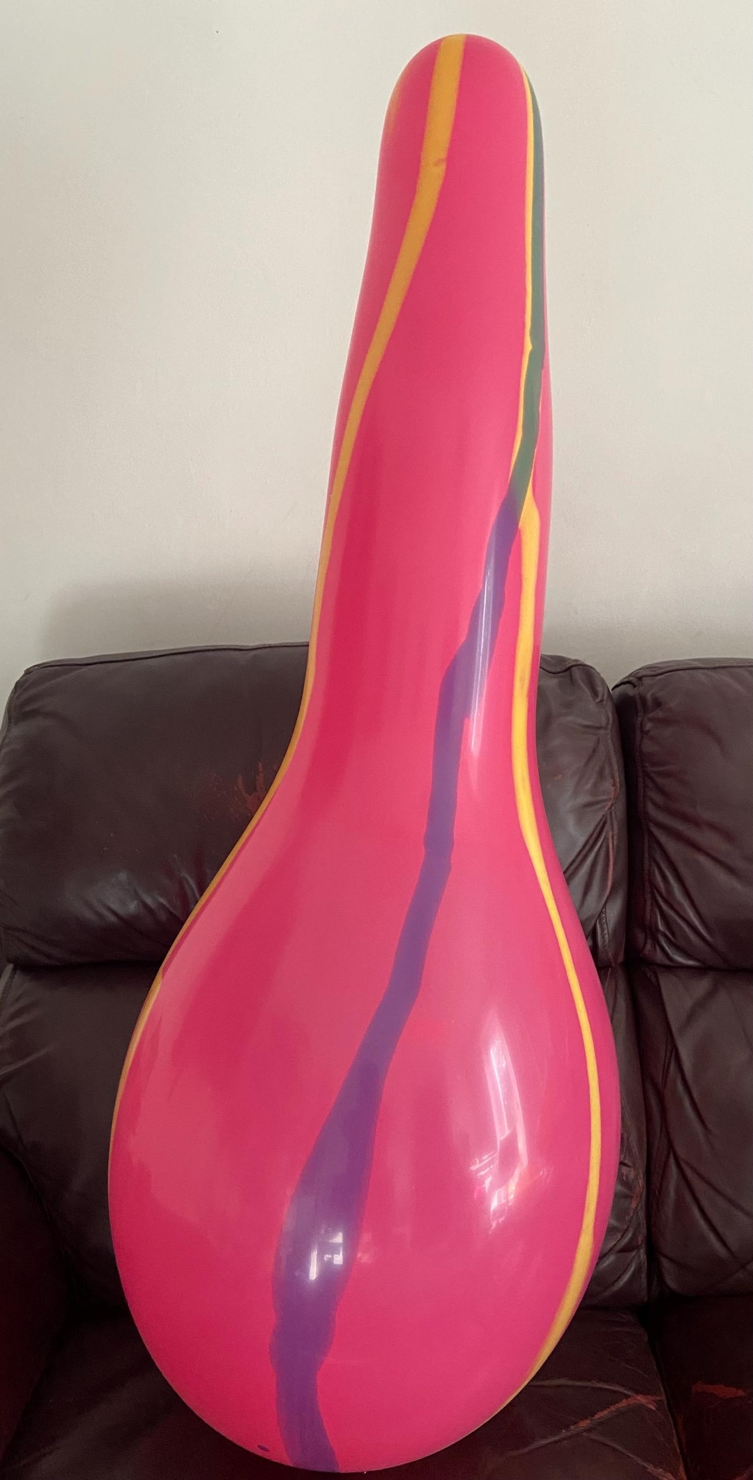 Rubber Inflatable Balloon 5 Pieces of Big Balloon 24-35” When Inflated Natural Latex/rubber in a ...
