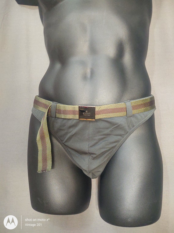 Tom Ford for Gucci 1999 Men's Swim Briefs Belted … - image 6