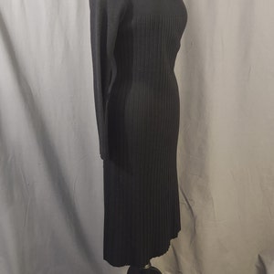 1970s Allora wool and acrylic sweater dress image 6