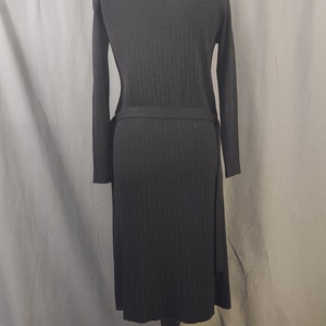 1970s Allora wool and acrylic sweater dress image 8