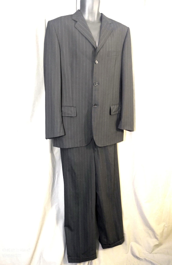 Vintage 1990s Dolce & Gabbana Pin Stripe Men's Suit - Etsy