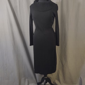1970s Allora wool and acrylic sweater dress image 3