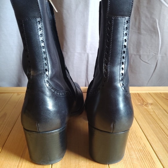 Yves Saint Laurent Black Jonny Boots Tom Ford 44.5 Men's US Yves Saint Laurent Black Jonny Boots Tom Ford 44.5 Men's US