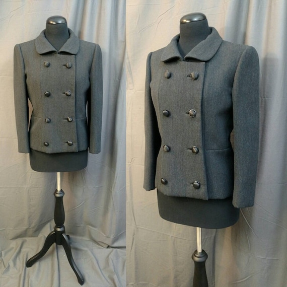 1950s Vintage Wool Ben Zuckerman New York Coat for