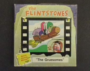 Vintage 8mm Flintstones 'The Gruesomes' Cartoon Reel (E10147)