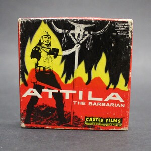 Vintage Super 8 &#39;Attila the Barbarian&#39; Castle Films Reel (E12579)