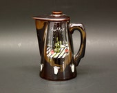 Vintage Pitcher w Butter Churn (E3415)
