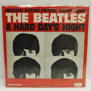 Vintage Beatles &#39;A Hard Days Night&#39; Album (V8536)