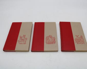 Vintage Simon & Schuster Red Spine Hardcover Book (S4563)