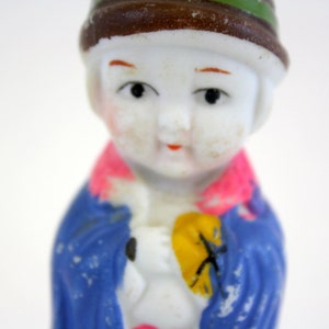 Antique Bisque Frozen Charlotte Doll Figurine With Hat and - Etsy