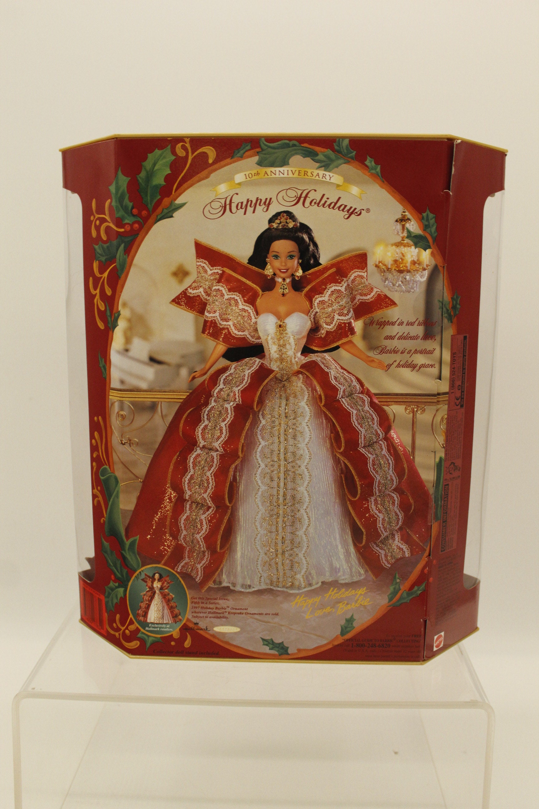 holiday cocktail mini dress Happy Holidays Barbie Doll Hallmark Special Edition (1993)