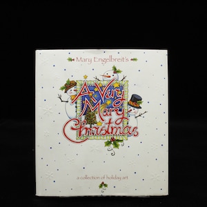 Vintage Mary Engelbreit&#39;s 1999 Book A Very Mary Christmas (V7229)