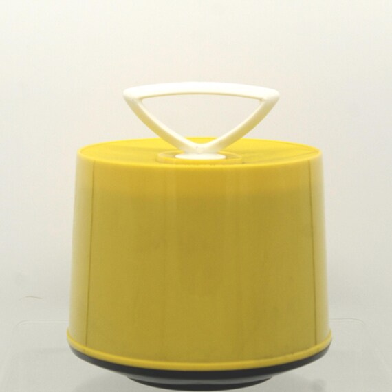 Vintage Disk-go Case 45 Records Plastic Yellow Top (S230) - Etsy