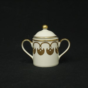 Vintage 1977 Fitz and Floyd Alexandria Sugar Bowl with Lid (V7117)