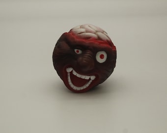 Vintage Madball Bash Brain Red White Face (V9038)