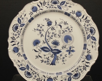 Vintage Blue Onion Castle Court Rare Japan 12.5