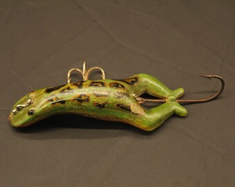 Old Heddon Luny Frog | eBay
