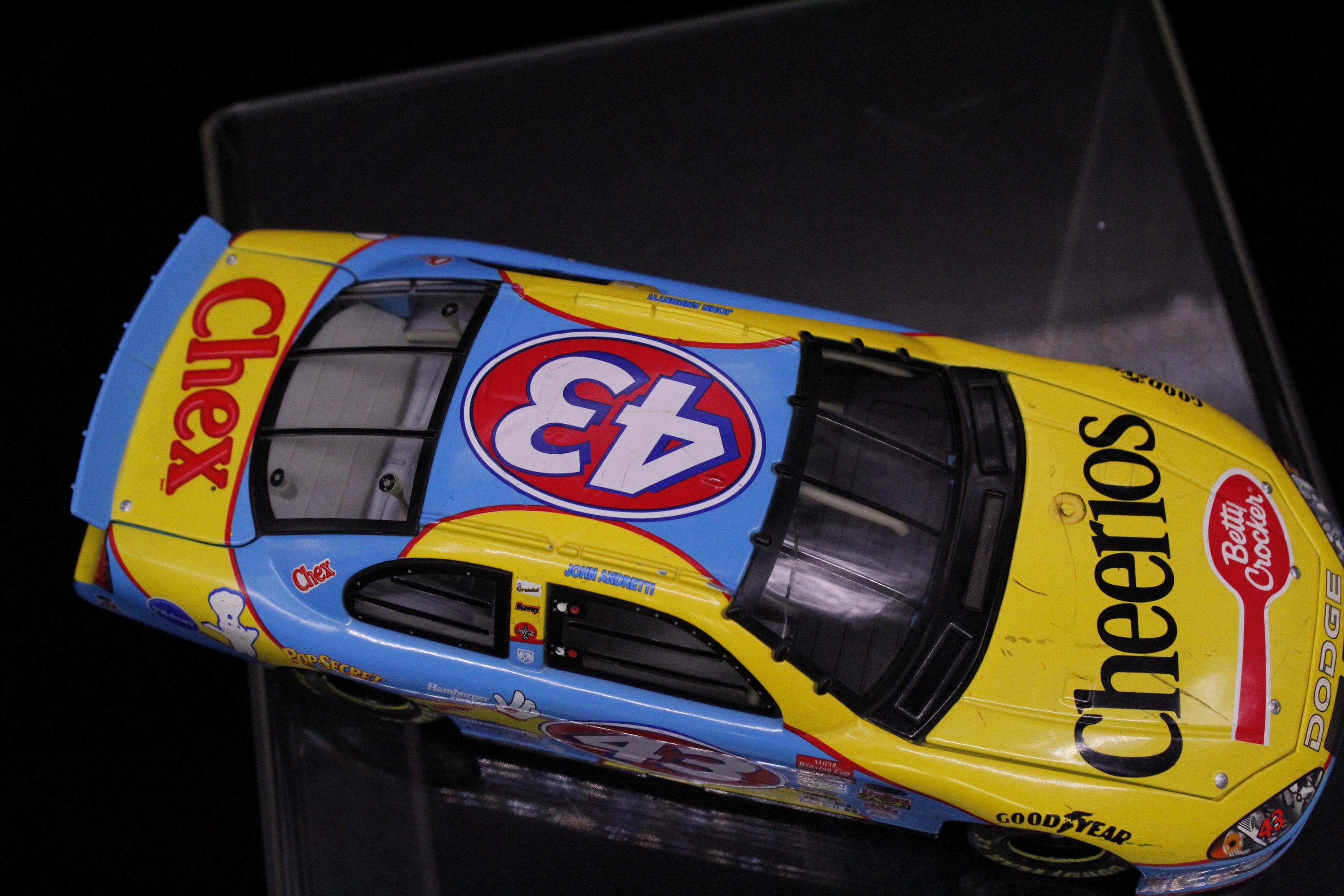 Vintage Nascar Jeff Green Cheerios #43 Advertising Petty Action