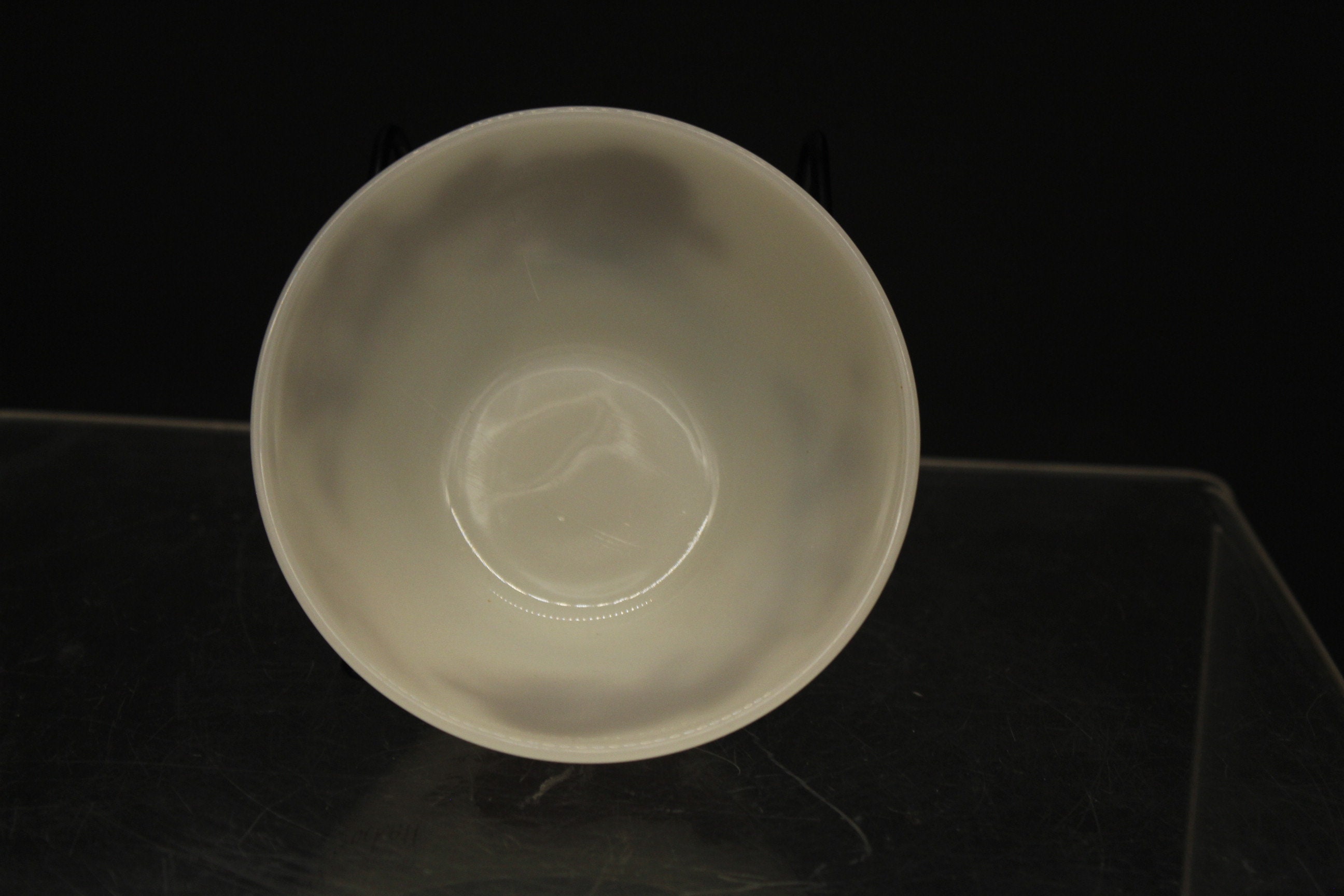 Vintage Fire King Davy Crockett Bowls Brown on Milk Glass Set of