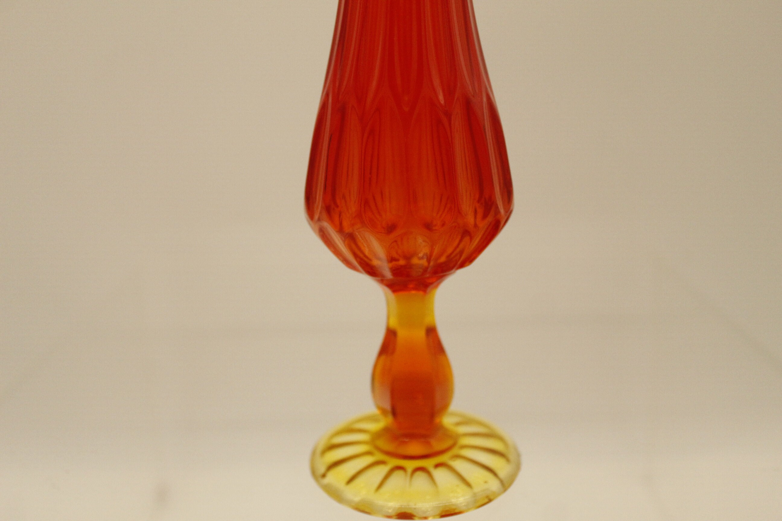 Vintage Fenton Amberina Swing 11
