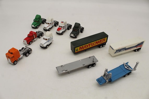 Vintage Pepsi NASA Die-cast 1980's Metal Trucks and Trailers 11