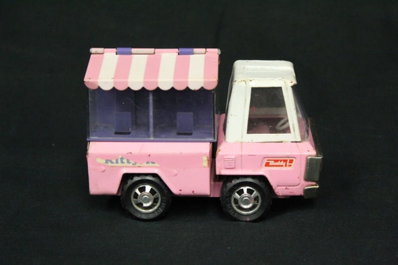 Fatal jamón Deliberar Vintage 60s Buddy L Kitty Kennel Camión de juguete rosa - Etsy España