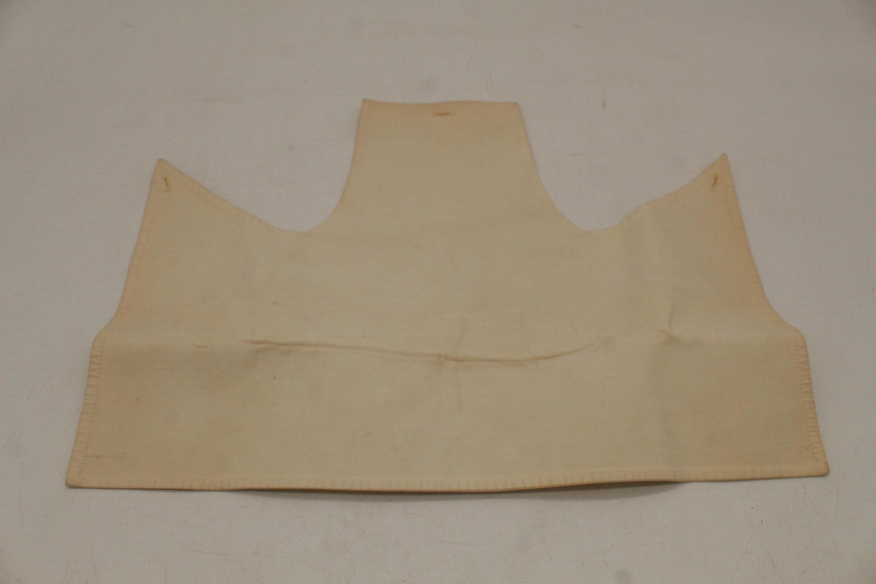 Vintage 1940's-50's White Starched Nurses Cap Hat With Dietitian