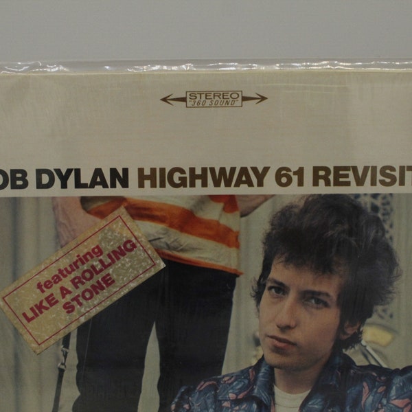 Vintage Bob Dylan Highway 61 Revisited Featuring "Like a Rolling Stone" (V8808)